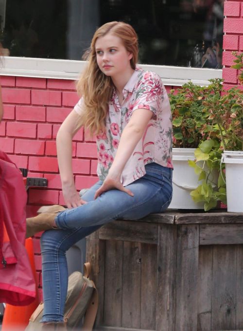 Angourie Rice Stills on the Set of Every Day in Toronto 4