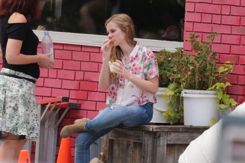 Angourie Rice Stills on the Set of Every Day in Toronto 6