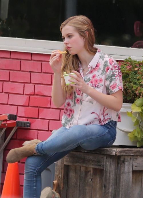 Angourie Rice Stills on the Set of Every Day in Toronto 7