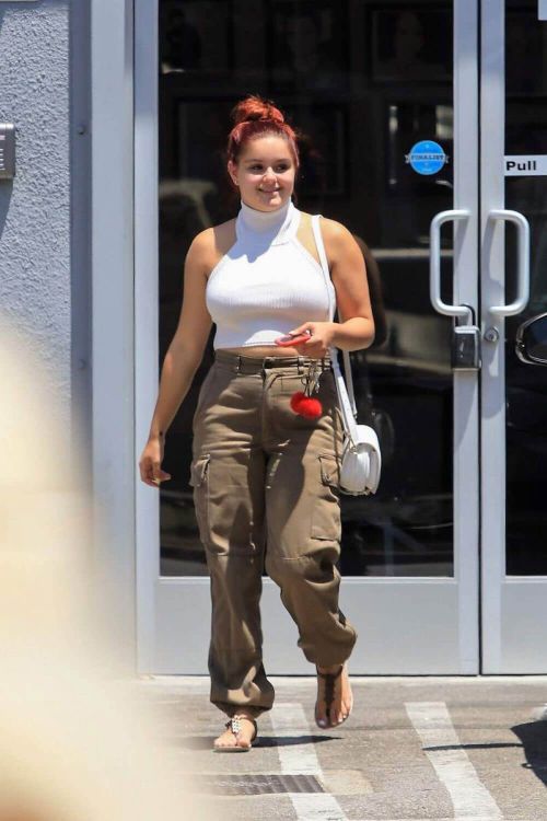 Ariel Winter Stills Out with Her Dog in Studio City 3