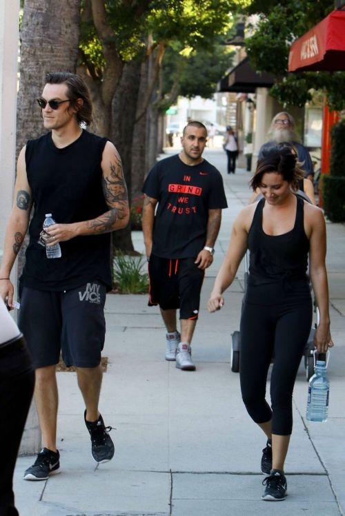 Ashley Tisdale and Christopher French Heading to a Gym in Studio City Photos 11