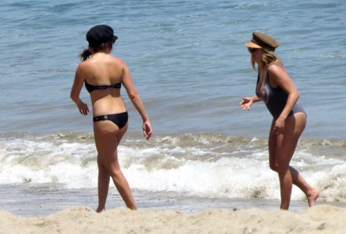 Ashley Tisdale Stills in Bikini at a Beach in Malibu 5