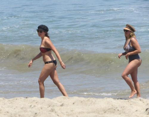 Ashley Tisdale Stills in Bikini at a Beach in Malibu 6