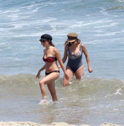 Ashley Tisdale Stills in Bikini at a Beach in Malibu 9