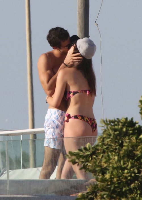 Aurora Ramazzotti and Goffredo Cerza Stills at a Pool in Fregene 5