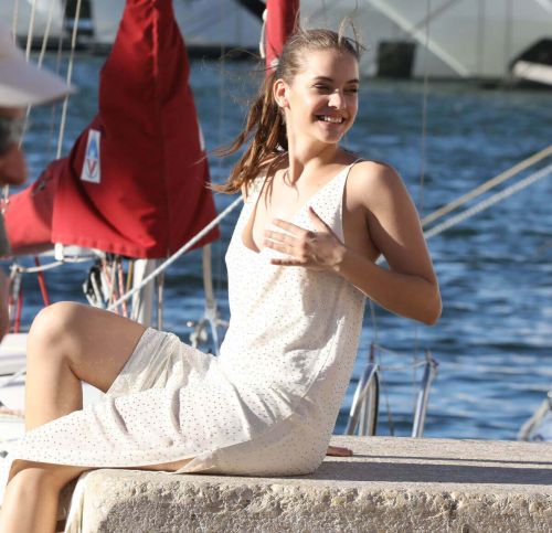 Barbara Palvin on the Set of a Photoshoot in St. Tropez Images 2