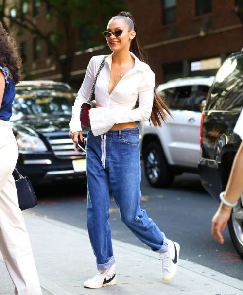 Bella Hadid Stills Leaves Milk Studios in New York City 7