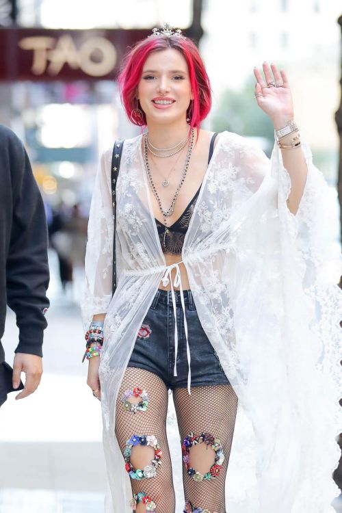 Bella Thorne and Prince Fox Stills Out in New York