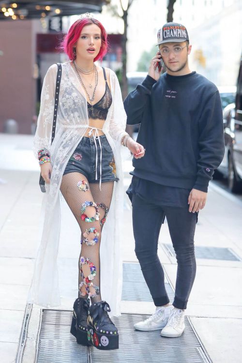 Bella Thorne and Prince Fox Stills Out in New York 2
