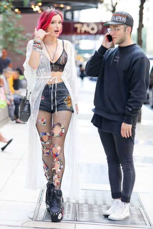 Bella Thorne and Prince Fox Stills Out in New York 3