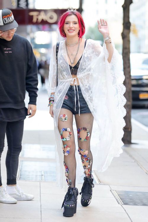 Bella Thorne and Prince Fox Stills Out in New York 7