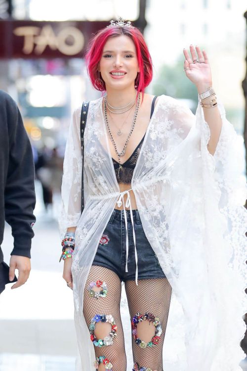 Bella Thorne and Prince Fox Stills Out in New York 8