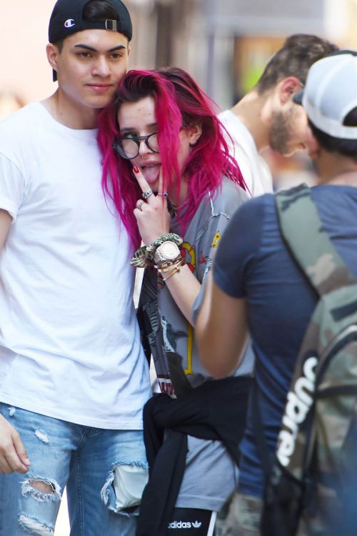 Bella Thorne and Prince Fox Stills Out in New York 27