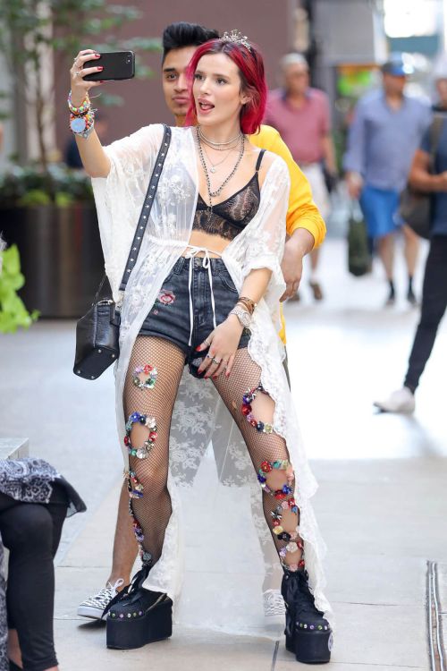 Bella Thorne and Prince Fox Stills Out in New York 30
