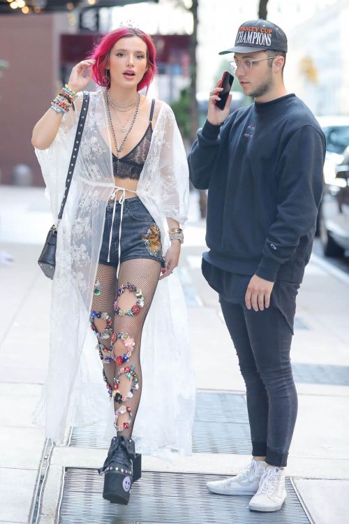 Bella Thorne and Prince Fox Stills Out in New York 34