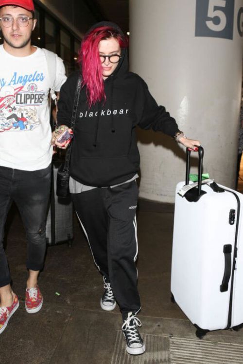 Bella Thorne Stills at LAX Airport in Los Angeles 6