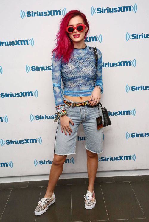 Bella Thorne Stills at SiriusXM Studios in New York 10