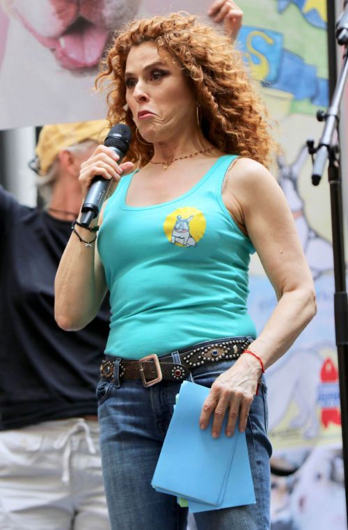 Bernadette Peters Stills at 19th Annual Broadway Barks Animal Adoption Event in New York 5