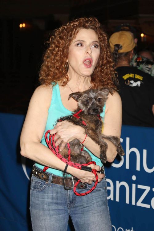 Bernadette Peters Stills at 19th Annual Broadway Barks Animal Adoption Event in New York 9