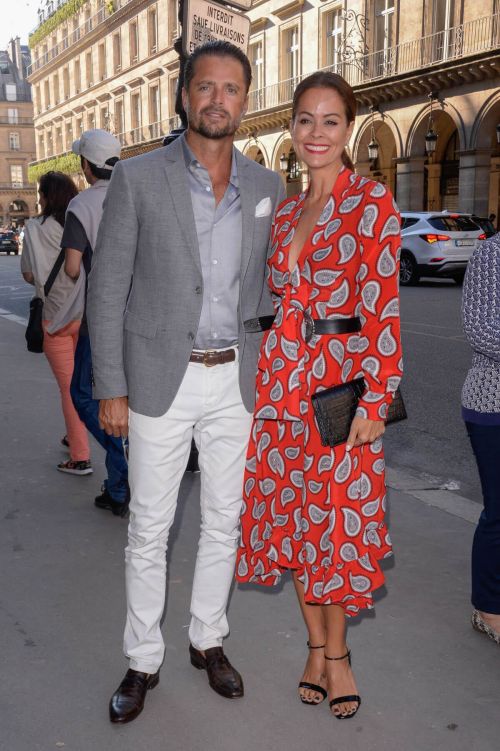 Brooke Burke Stills at Christian Dior Show at Haute Couture Fashion Week in Paris 1