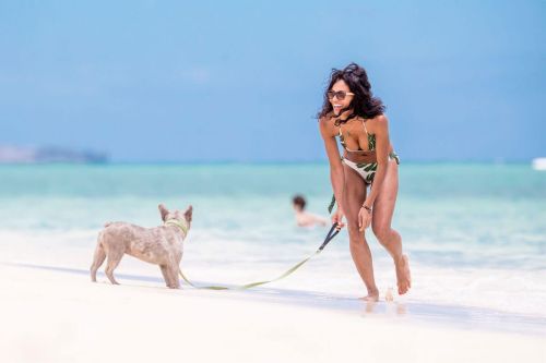 Candace Smith in Bikini at a Beach in Lanikai Photos 2