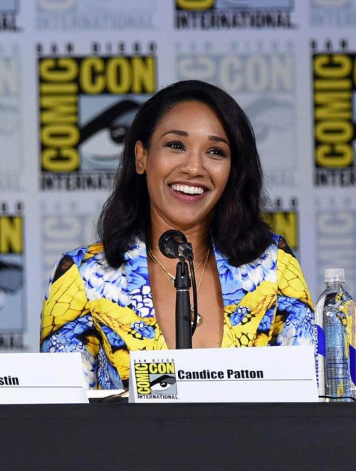 Candice Patton Stills at The Flash Panel at Comic-con in San Diego 5