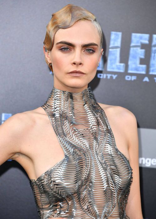 Cara Delevingne Stills at "Valerian and the City of a Thousand Planets" Premiere in Hollywood 5