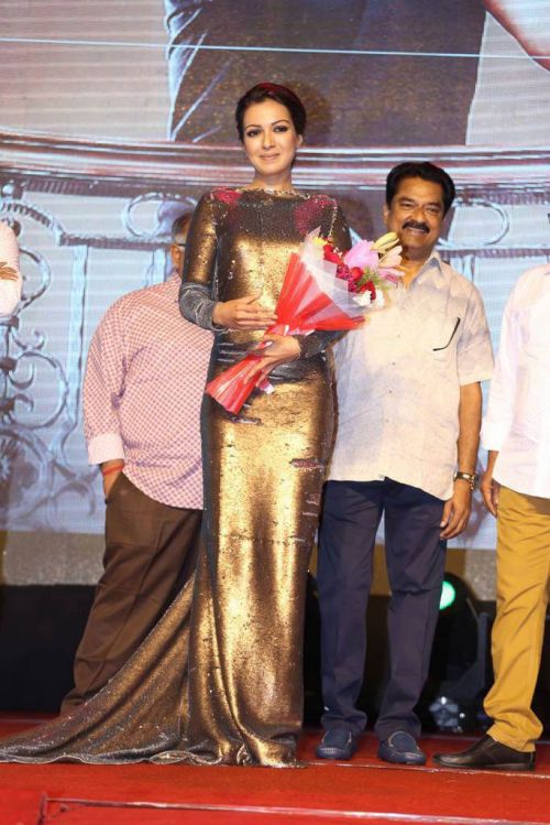 Catherine Tresa at Gautham Nanda Movie Audio Launch Photos 3