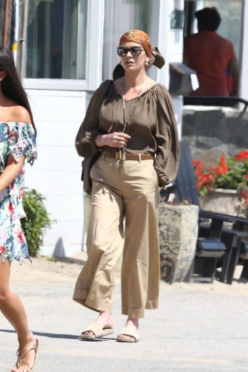 Catherine Zeta-Jones Stills Out for Lunch in Malibu 2