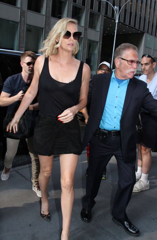 Charlize Theron Stills at Howard Stern Show in New York 11