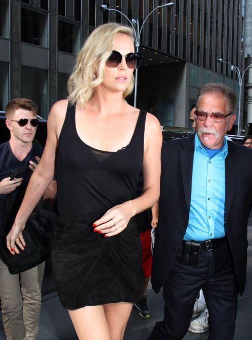 Charlize Theron Stills at Howard Stern Show in New York 12