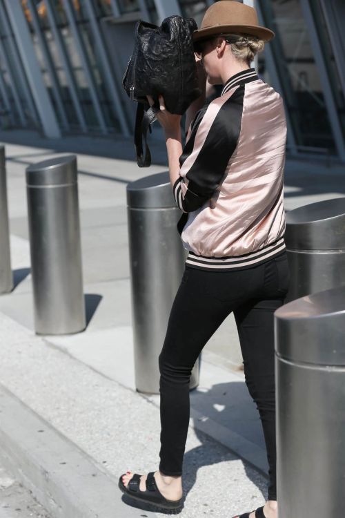 Charlize Theron Stills at JFK Airport in New York City 2