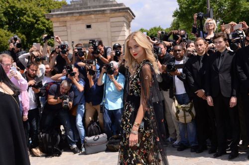 Chiara Ferragni Stills at Fendi Fashion Show at Haute Couture Paris 3