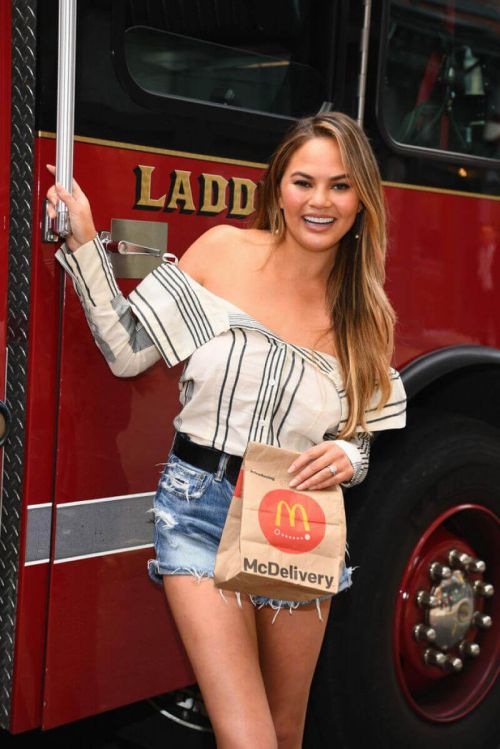 Chrissy Teigen Stills at McDelivery Launch in New York Images 3