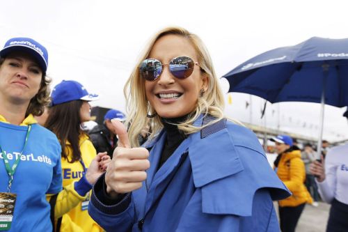 Claudia Leitte Stills at The Stock Car in Curitiba, Brazil 3