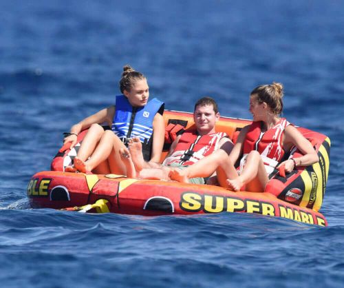 Daphne Groeneveld, Taylor Hill and Georgia Fowler Stills at a Yacht in St. Tropez 6