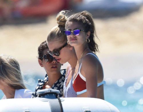 Daphne Groeneveld, Taylor Hill and Georgia Fowler Stills at a Yacht in St. Tropez 9