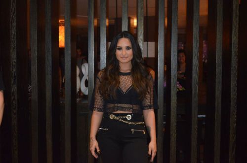 Demi Lovato Stills at XS Nightclub in Las Vegas