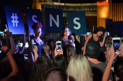 Demi Lovato Stills at XS Nightclub in Las Vegas 2