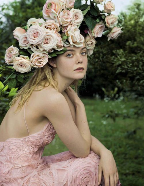 Elle Fanning Photoshoot for Harper