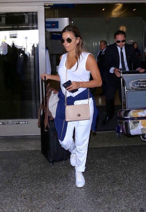 Eva Longoria at LAX Airport in Los Angeles Photos 4