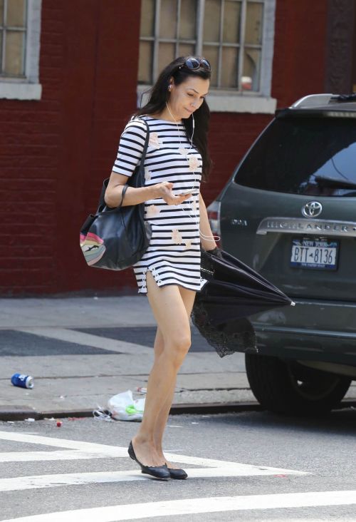 Famke Janssen Stills Leaves a Gym in New York 7