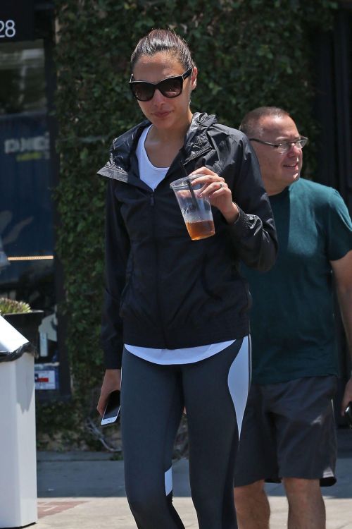 Gal Gadot Stills Out for Coffee in West Hollywood 4