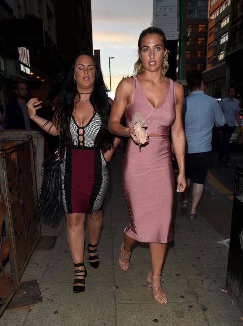 Gemma Atkinson Stills Night Out in Manchester 6