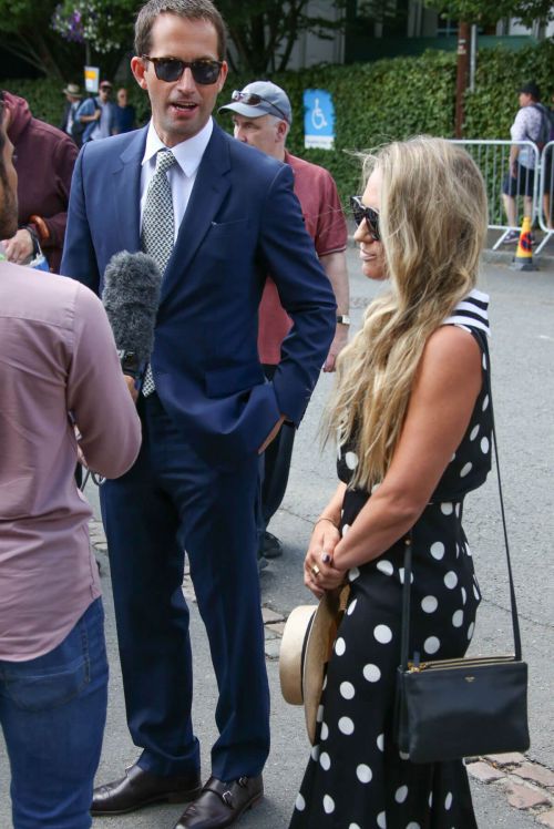 Georgie Thompson Stills at Wimbledon Championships in London