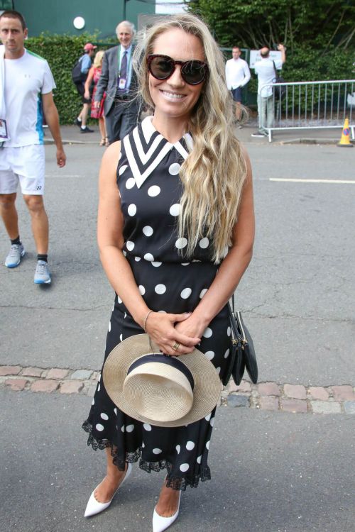 Georgie Thompson Stills at Wimbledon Championships in London 5