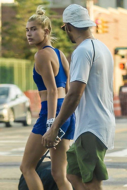 Hailey Rhode Baldwin Stills Heading to a Gym in New York 3