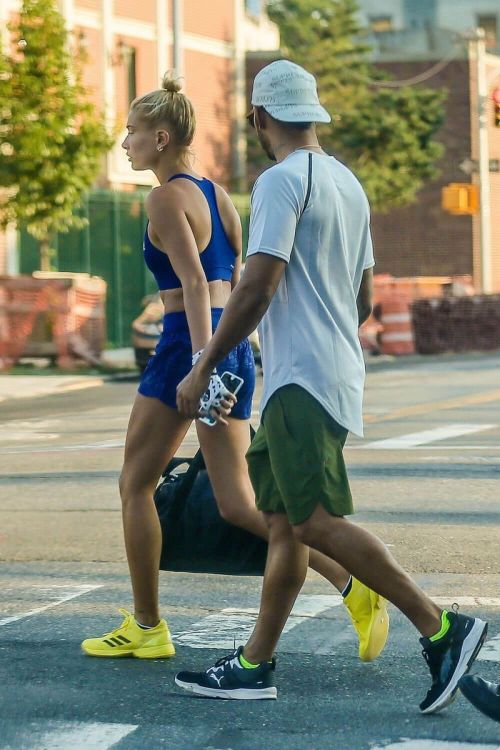 Hailey Rhode Baldwin Stills Heading to a Gym in New York 4