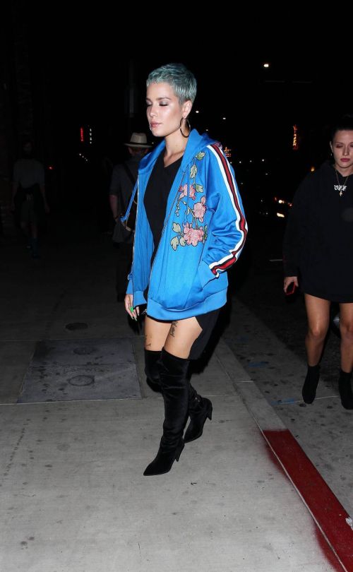 Halsey Leaves Tao Steakhouse in West Hollywood Photos 7