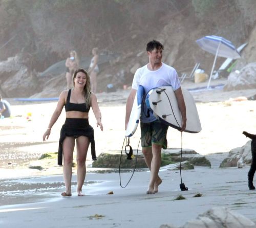 Hilary Duff Stills in Bikini at a Beach in Malibu 6